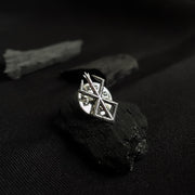 Sterling Silver Small Brand of Sacrifice Pin