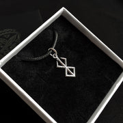Sterling Silver Small Brand of Sacrifice Pendant