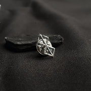 Sterling Silver Small Brand of Sacrifice Pin