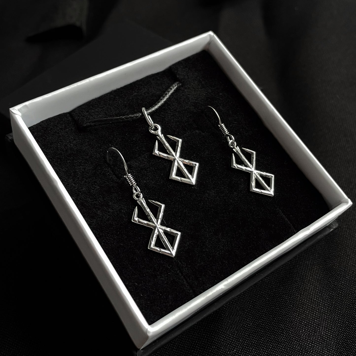 Sterling Silver Small Brand of Sacrifice Pendant