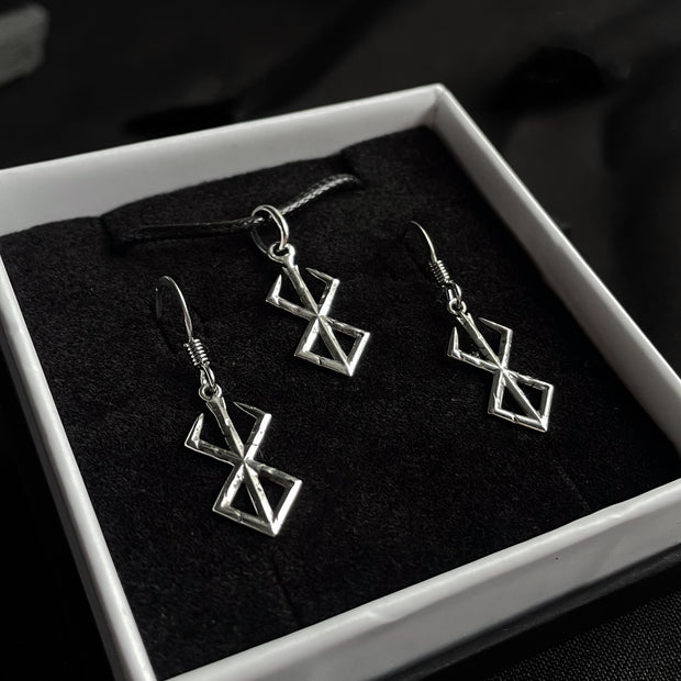 Sterling Silver Brand of Sacrifice earrings
