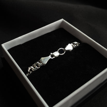 Sterling Silver Handcrafted Bismark bracelet