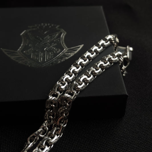 Sterling Silver Handcrafted Bismark bracelet