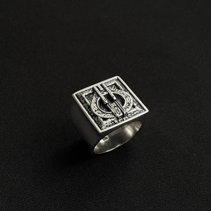 Sterling Silver Hephaestus Ring