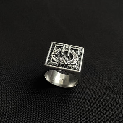 Sterling Silver Hephaestus Ring