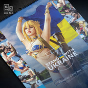 Stand with Ukraine 3 Cosplay Calendar 2025