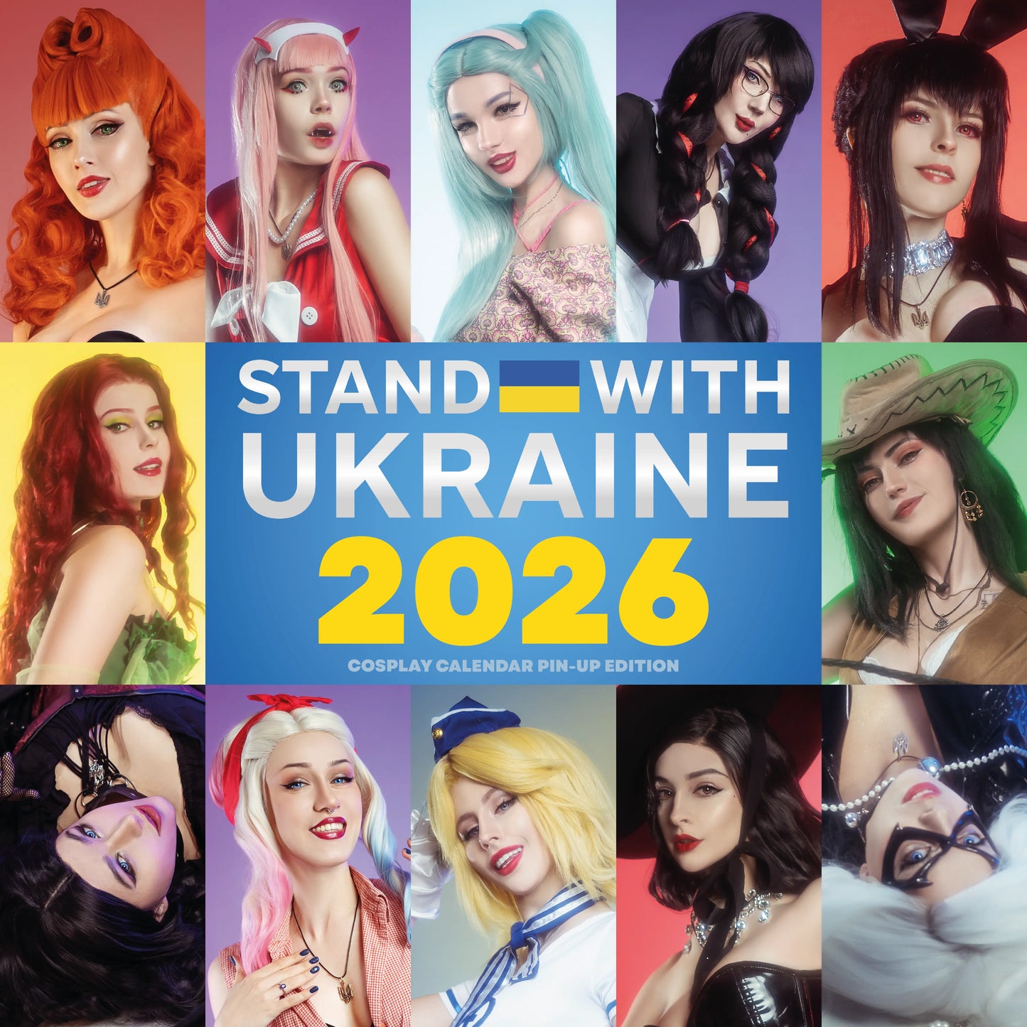 Stand with Ukraine 4 Cosplay Calendar 2026