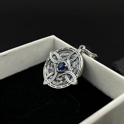 Sterling Silver miniature Amulet of Mara