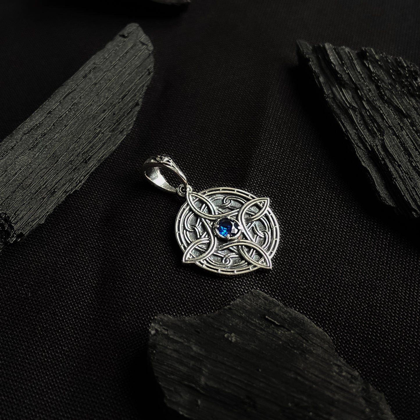 Sterling Silver miniature Amulet of Mara