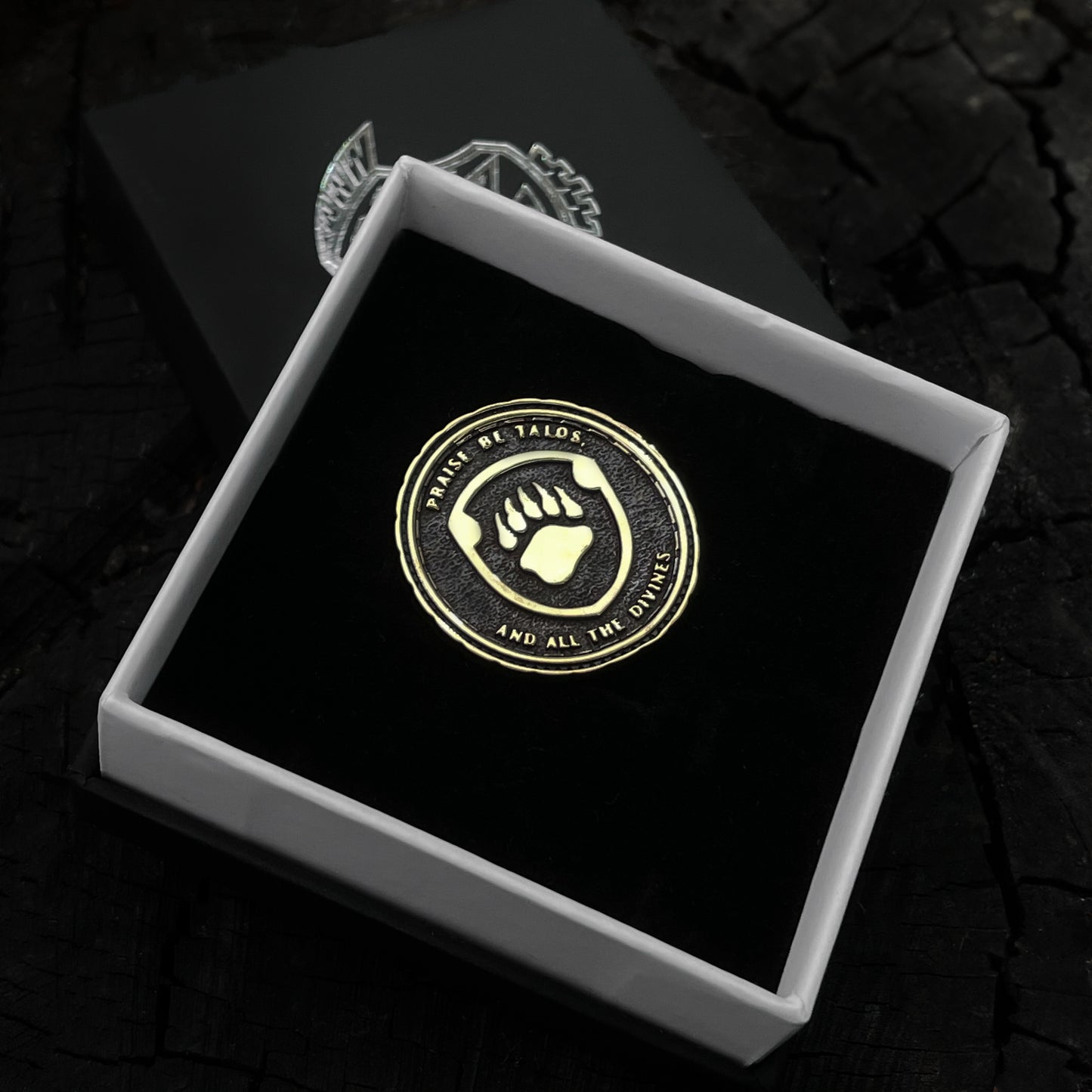 Sterling silver Stormcloak Coin