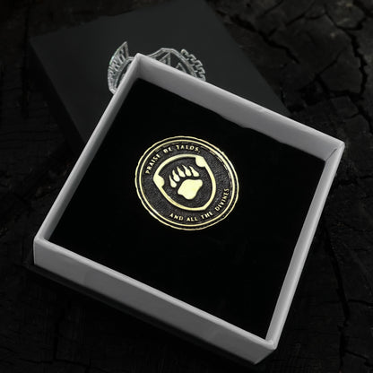 Sterling silver Stormcloak Coin