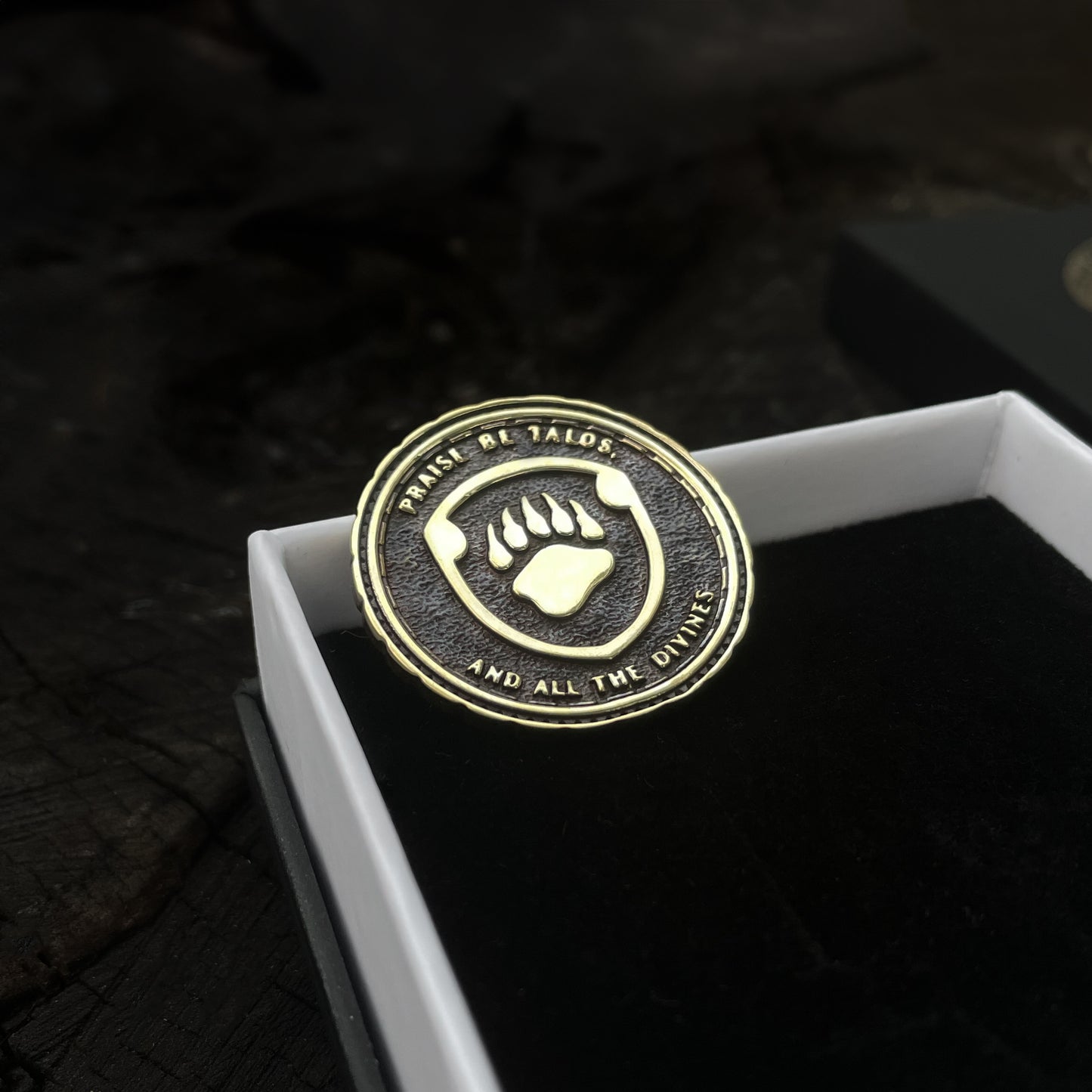 Sterling silver Stormcloak Coin
