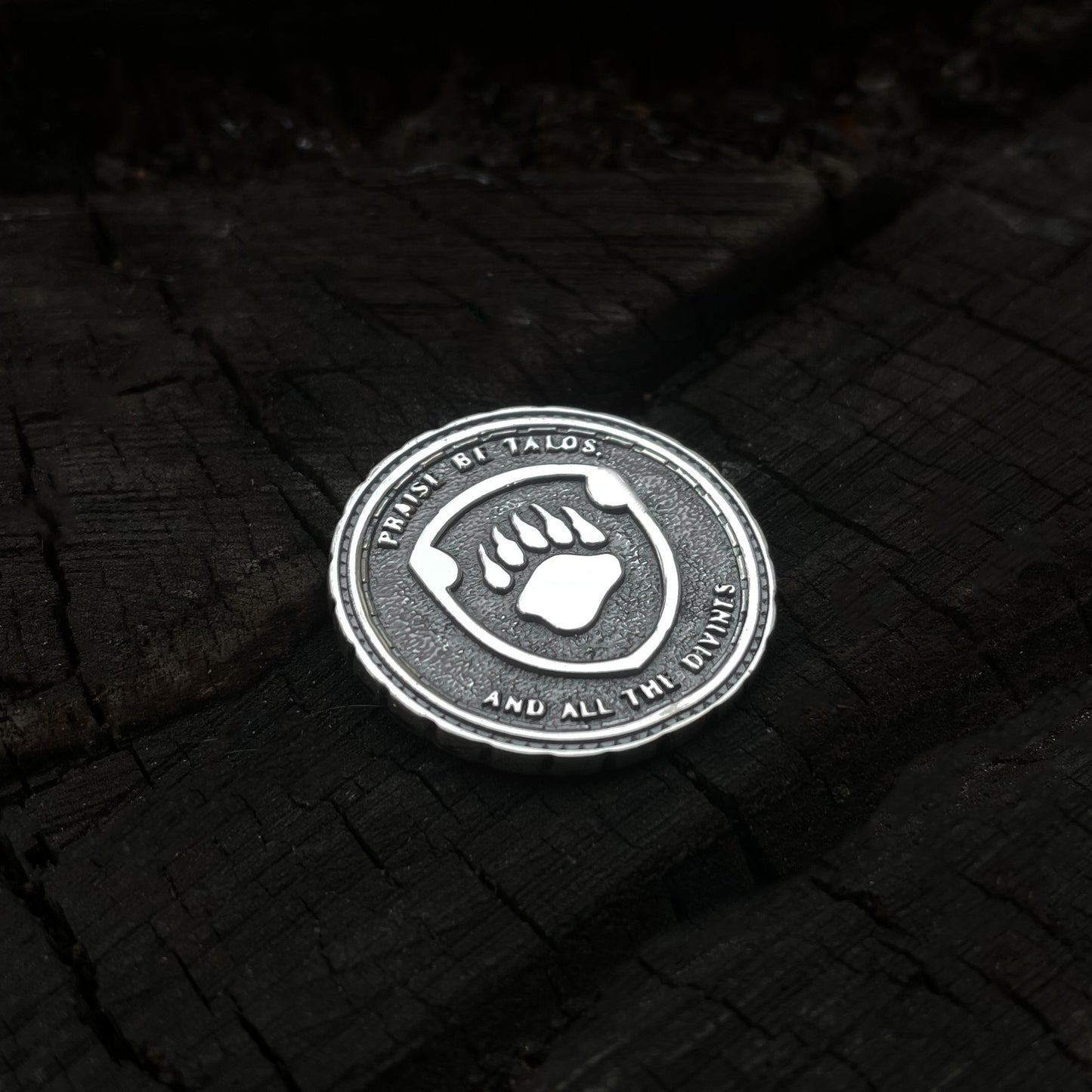 Sterling silver Stormcloak Coin