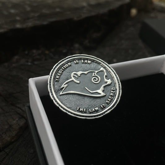 Sterling silver Stormcloak Coin