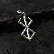 Silver Brand of Sacrifice Pendant