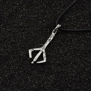 Silver Bloodborne Hunter Caryll Rune Oath Memory Pendant