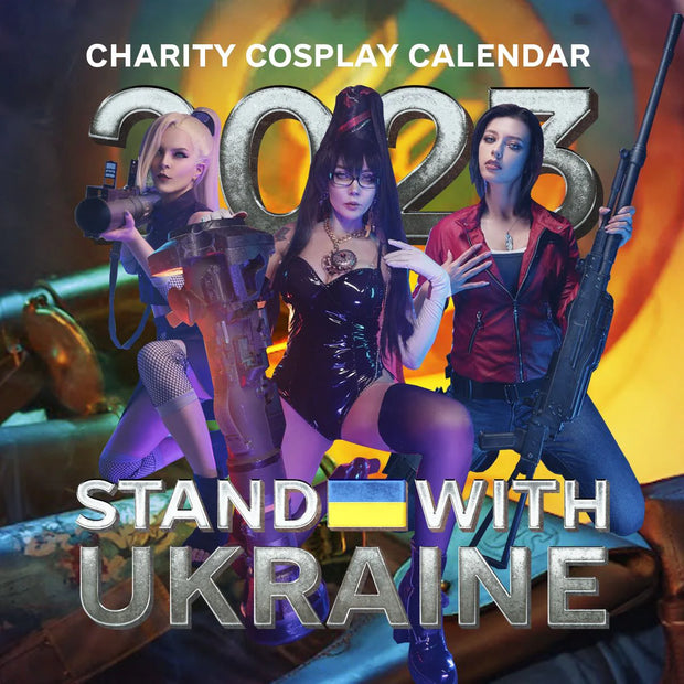 Stand with Ukraine Cosplay Calendar 2023