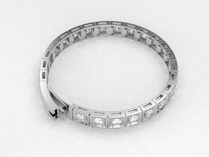 Sterling Silver Tennis Bracelet