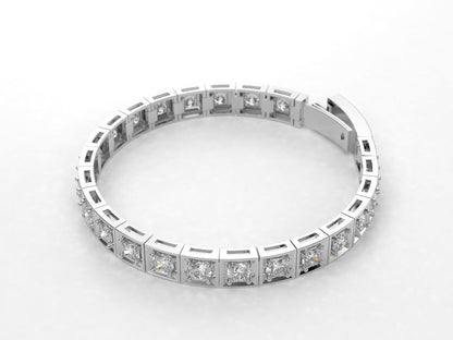 Sterling Silver Tennis Bracelet