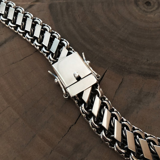 {{jewelry_for_geeks}} - {{ GameFanCraft}} Chains Silver chain "Double Bismarck"