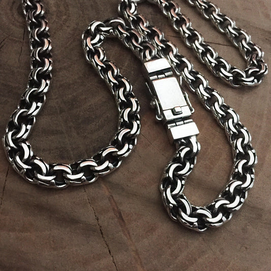 {{jewelry_for_geeks}} - {{ GameFanCraft}} Chains Silver chain "Bismarck"