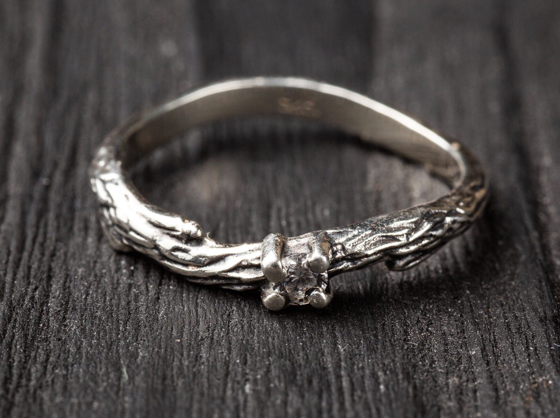 {{jewelry_for_geeks}} - {{ GameFanCraft}} Ring Silver twig ring