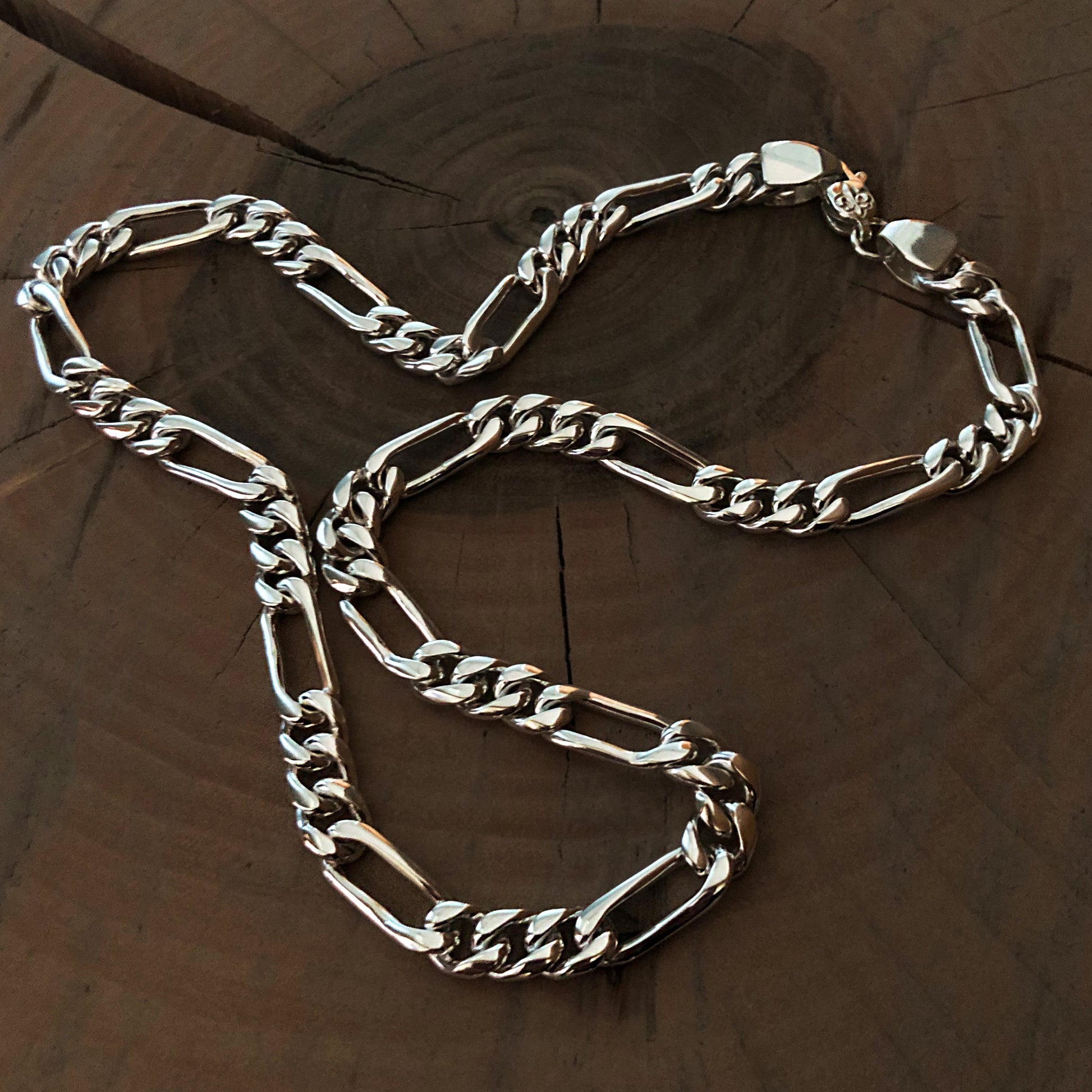 {{jewelry_for_geeks}} - {{ GameFanCraft}} Chains Silver chain "Figaro"