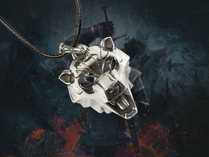 {{jewelry_for_geeks}} - {{ GameFanCraft}} Pendant Witcher Pendant the School of Bear