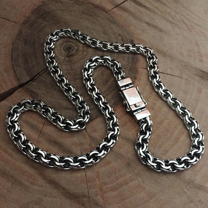 {{jewelry_for_geeks}} - {{ GameFanCraft}} Chains Silver chain "Bismarck"