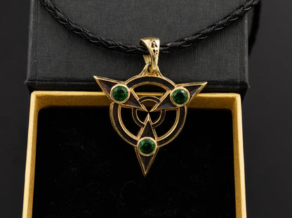 {{jewelry_for_geeks}} - {{ GameFanCraft}} Pendant Brass Amulet of Articulation Pendant