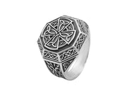 {{jewelry_for_geeks}} - {{ GameFanCraft}} Ring Silver Celtic Triquetra Knot Ring