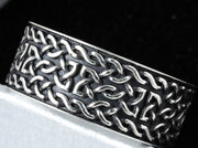 {{jewelry_for_geeks}} - {{ GameFanCraft}} Ring Silver Celtic Knot Triquetra Ring
