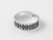 {{jewelry_for_geeks}} - {{ GameFanCraft}} Ring Silver Celtic pattern ring
