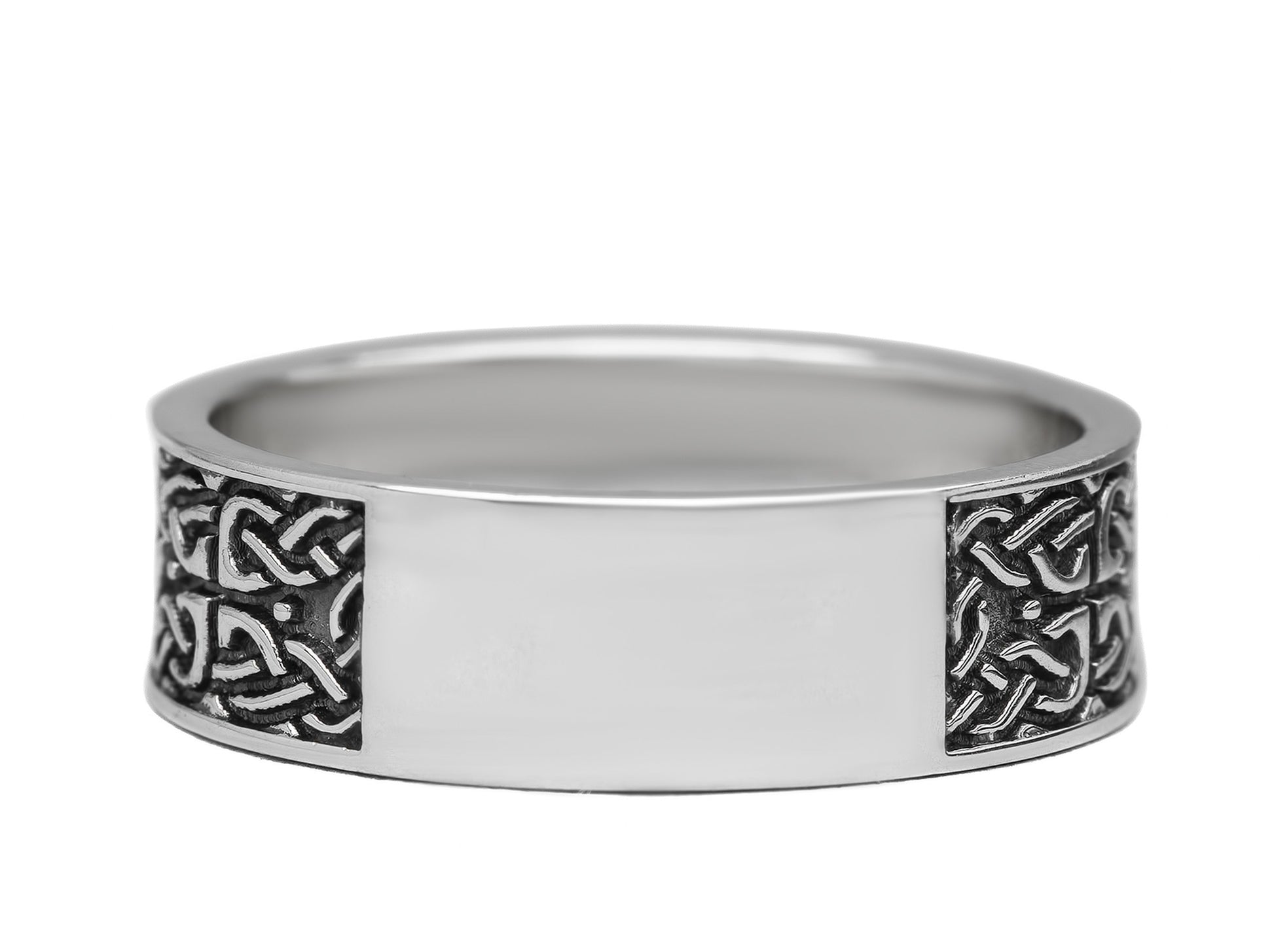 {{jewelry_for_geeks}} - {{ GameFanCraft}} Ring Silver Scandinavian ring with sea dragons