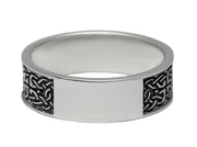 {{jewelry_for_geeks}} - {{ GameFanCraft}} Ring Silver Scandinavian ring with animal and plant motifs
