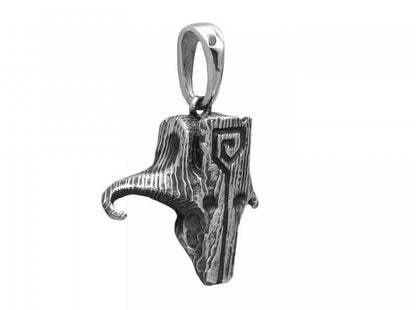 {{jewelry_for_geeks}} - {{ GameFanCraft}} Pendant Silver Dota 2 Juggernaut mask pendant