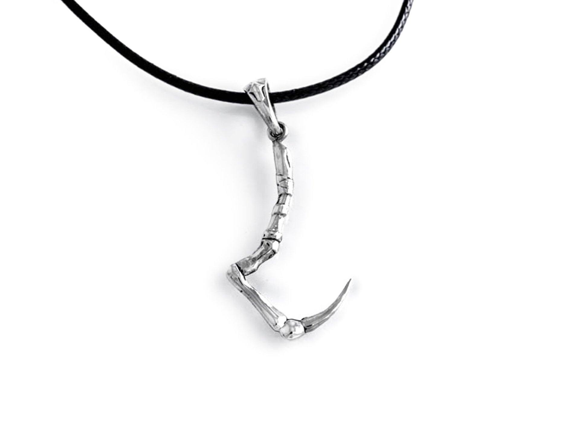 {{jewelry_for_geeks}} - {{ GameFanCraft}} Pendant Silver Pudge's Hook pendant