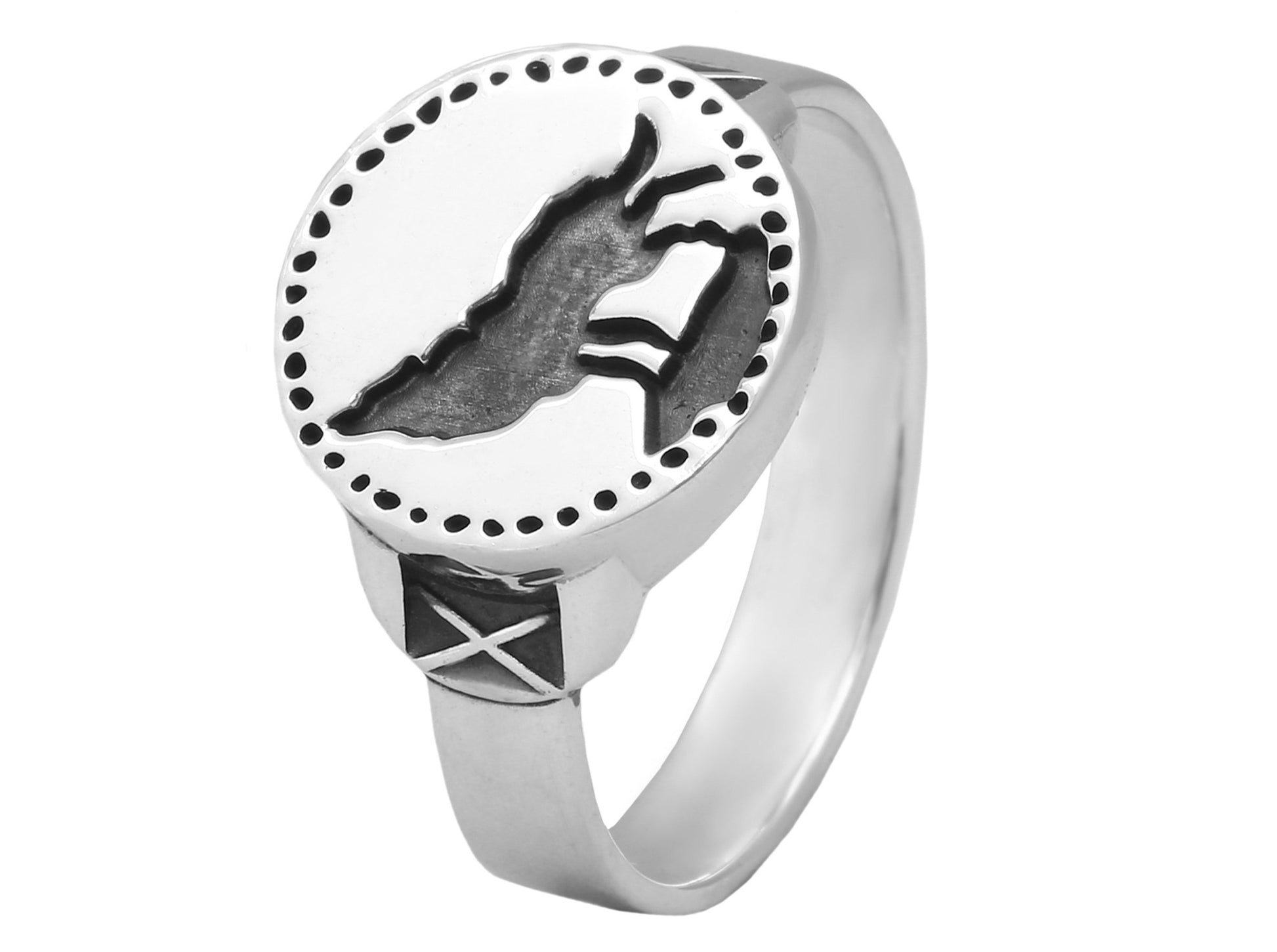 {{jewelry_for_geeks}} - {{ GameFanCraft}} Jewelry Sets Dark Souls Knights of Gwyn Silver Rings Set