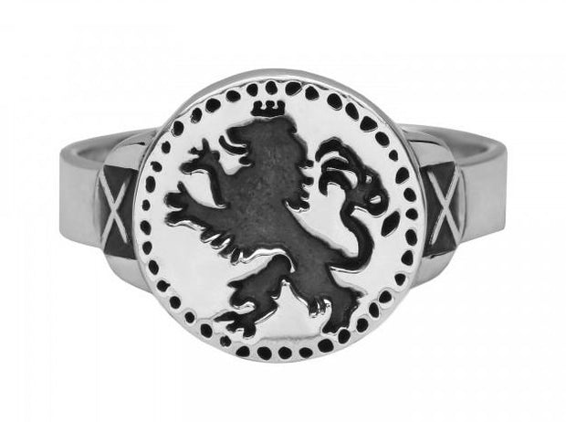 {{jewelry_for_geeks}} - {{ GameFanCraft}} Ring Silver Dark Souls Leo Ring Ornstein the Dragonslayer
