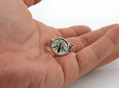 {{jewelry_for_geeks}} - {{ GameFanCraft}} Jewelry Sets Dark Souls Knights of Gwyn Silver Rings Set