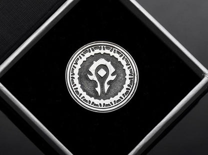 {{jewelry_for_geeks}} - {{ GameFanCraft}} Coin Brass Horde vs Alliance choice coin