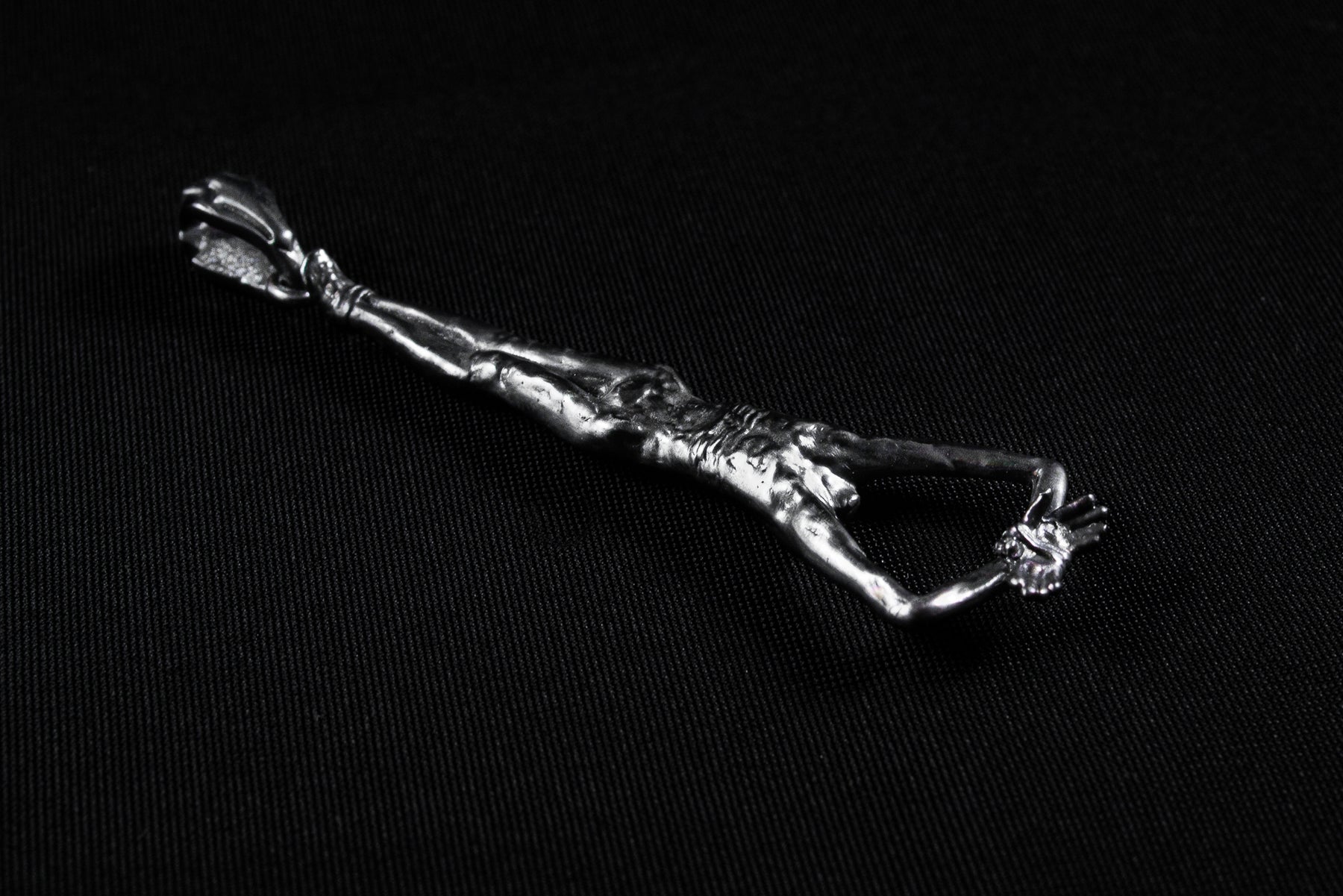 Silver Handmade Bloodborne Hanged Man Hunter's Mark Necklace ...