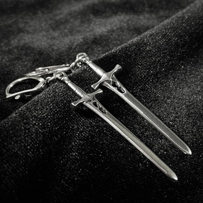 {{jewelry_for_geeks}} - {{ GameFanCraft}} Earrings Sword Earrings