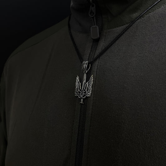 {{jewelry_for_geeks}} - {{ GameFanCraft}} Charms & Pendants Coat of arms of Ukraine - Wings of Freedom