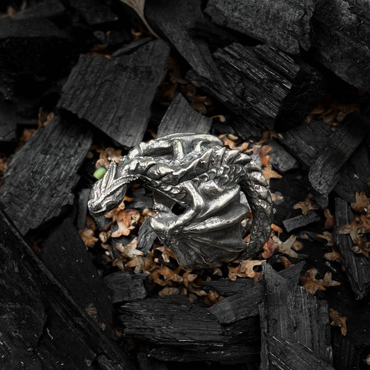 {{jewelry_for_geeks}} - {{ GameFanCraft}} Rings Finder hugging dragon ring