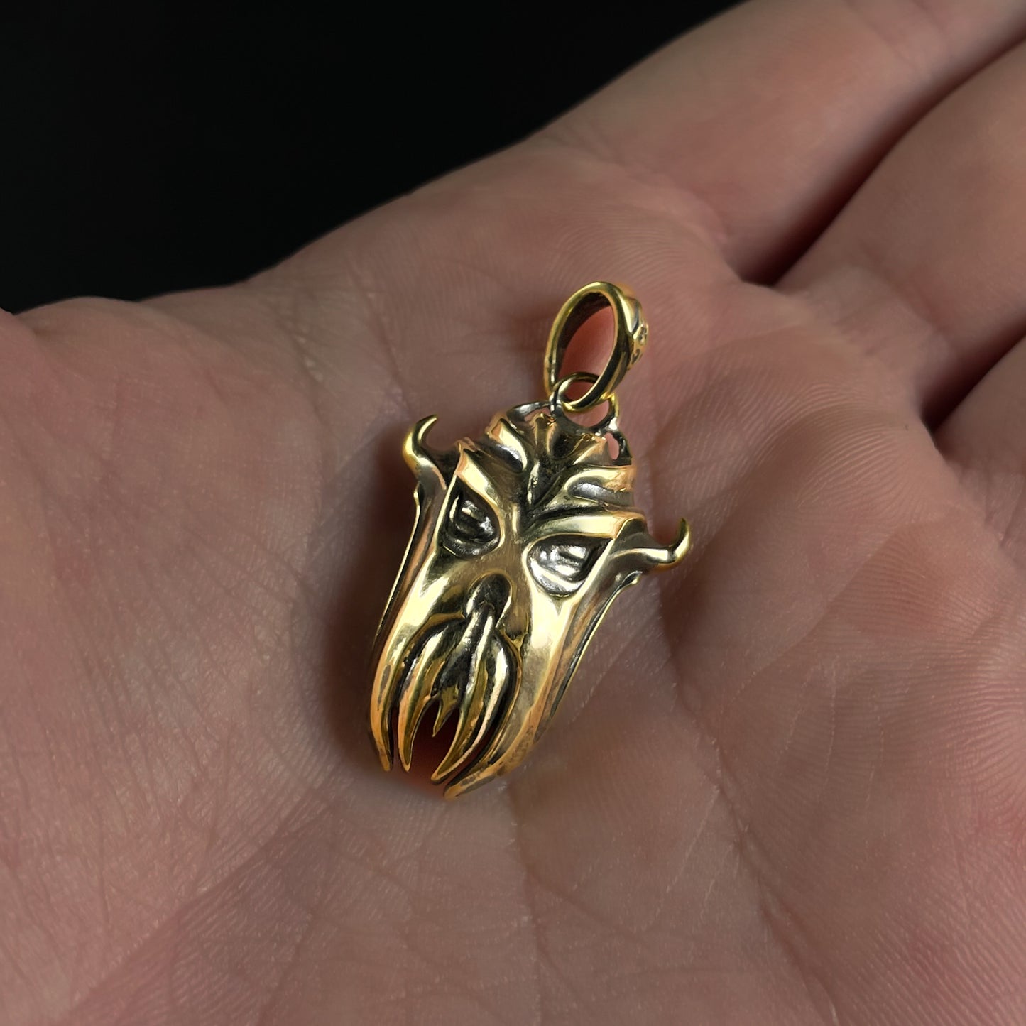 Miraak mask pendant
