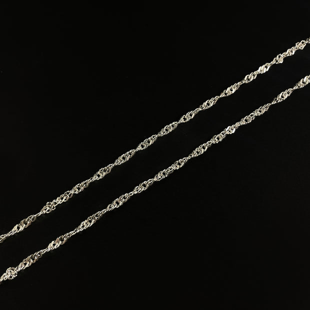 {{jewelry_for_geeks}} - {{ GameFanCraft}} Chain Singapore sterling silver chain
