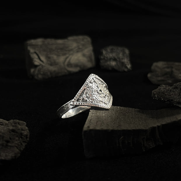 {{jewelry_for_geeks}} - {{ GameFanCraft}} Rings Gold Plated Silver Dark Souls Ring of Favor and Protection