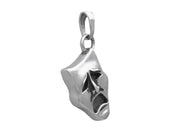 {{jewelry_for_geeks}} - {{ GameFanCraft}} Pendant Silver Theatre mask pendant