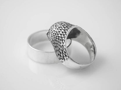 {{jewelry_for_geeks}} - {{ GameFanCraft}} Ring Silver Owl ring